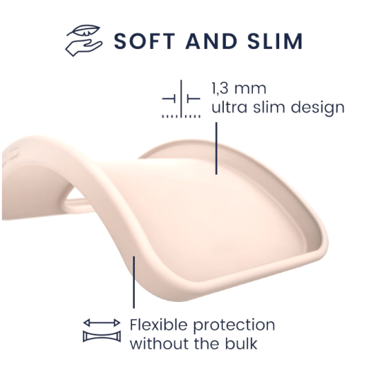 Θήκη Σιλικόνης με Πλαίσιο Κάμερας - Xiaomi Redmi Note 13 Pro 5G / Poco X6 - KWmobile TPU Case with Camera Lens Protector - Coconut Swirl (KWM000020LD002C)