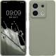 Θήκη Σιλικόνης με Πλαίσιο Κάμερας - Xiaomi Redmi Note 13 5G - KWmobile TPU Case with Camera Lens Protector - Gray Green (KWM000020LK003C)