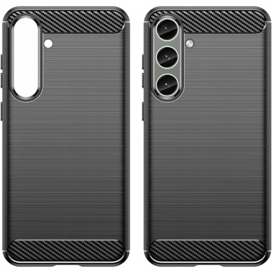 Θήκη Σιλικόνης - Samsung Galaxy S24 Plus - Spacecase Carbon - Black (5905719107024)