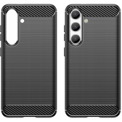 Θήκη Σιλικόνης - Samsung Galaxy S24 - Spacecase Carbon - Black (5905719107017)