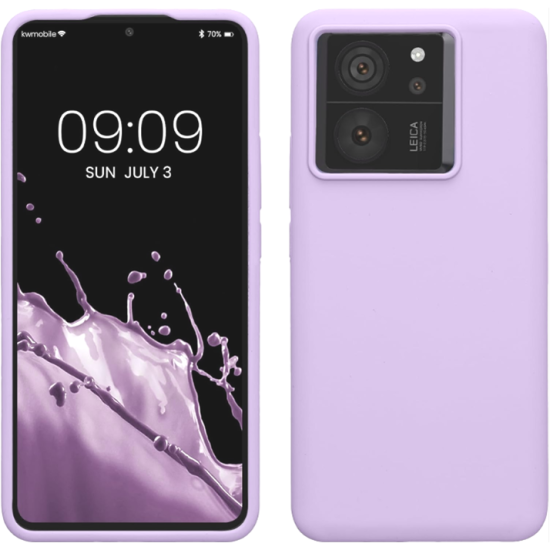 KWmobile Soft Flexible Rubber Cover - Θήκη Σιλικόνης Xiaomi 13T / 13T Pro - Lavender (KWM000020IT005C)