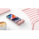 Veger PowerBank Lipstick-C - Φορητή Μπαταρία Φόρτισης με Ενσωματωμένο 1 x Type-C (Male) & 1 x Type-C (Female) - 5000mAh - 12W - Gold Purple (W0573)