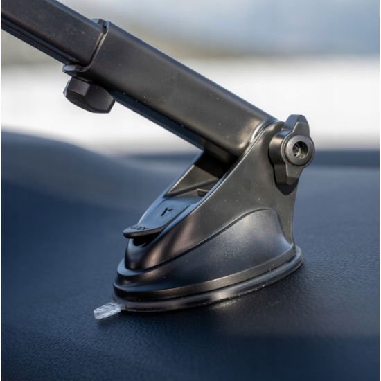Spacecase SC17 Dash & Windshield Car Mount - Universal Βάση Κινητών 4.7" - 7" με Βεντούζα & Ρυθμιζόμενο Βραχίονα για Ταμπλό / Παρμπρίζ Αυτοκινήτου - Black (5905719039103)