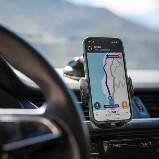 Spacecase SC18 Dashboard Car Mount - Universal Βάση Κινητών 4.7" - 7" με Βεντούζα για Ταμπλό Αυτοκινήτου - Black (5905719039110)