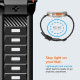 Spigen Rugged Ultra Band - Premium Λουράκι Σιλικόνης με Ανθρακονήματα - Apple Watch Ultra/SE/11/10/9/8/7/6/5/4 (49/46/45/44mm) - Matte Black (AMP07105)