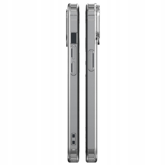 Spacecase Clear MagSafe - Σκληρή Διάφανη Θήκη MagSafe - Apple iPhone 15 Plus - Transparent (5905719103286)