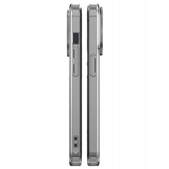 Spacecase Clear MagSafe - Σκληρή Διάφανη Θήκη MagSafe - Apple iPhone 15 Pro - Transparent (5905719103293)
