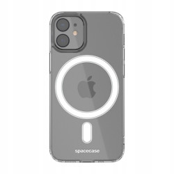 Spacecase Clear MagSafe - Σκληρή Διάφανη Θήκη MagSafe - Apple iPhone 12 mini - Transparent (5903943225460)