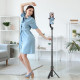 Tech-Protect L04S - Ασύρματο Bluetooth MagSafe Selfie Stick και Τρίποδο - Black (9319456605471)