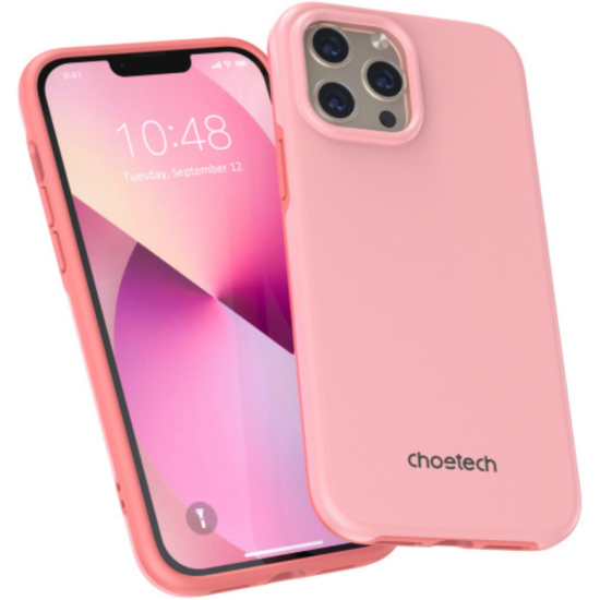 Choetech MFM Anti-drop Case - Σκληρή Ανθεκτική Θήκη MagSafe - Apple iPhone 13 Pro Max - Pink (PC0114-MFM-PK)