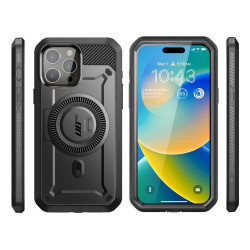 Supcase Unicorn Beetle Pro Mag - Ανθεκτική Θήκη MagSafe - Apple iPhone 15 Pro - Black (843439136724)