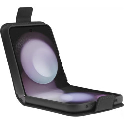 Rosso Element PU Θήκη Πορτοφόλι Samsung Galaxy Z Flip5 - Black (8719246418723)