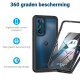 HappyCase Full Protect 360° - Full Body Διάφανη Θήκη Motorola Edge 30 - Black (8719246372599)