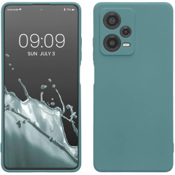 KWmobile Soft Slim Flexible Rubber Cover with Camera Protector - Θήκη Σιλικόνης Xiaomi Redmi Note 12 Pro Plus με Πλαίσιο Κάμερας - Arctic Night (60734.207)