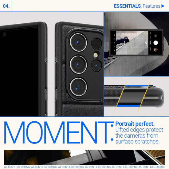 Ανθεκτική Θήκη Σιλικόνης - Samsung Galaxy S24 Ultra - Caseology Athlex - Active Black (ACS07322)