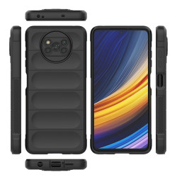 Techsuit Magic Shield - Θήκη Σιλικόνης Xiaomi Poco X3 / X3 Pro / X3 NFC - Black (5949419117822)