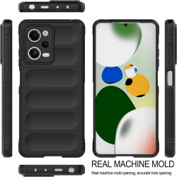 Techsuit Magic Shield - Θήκη Σιλικόνης Xiaomi Redmi Note 12 Pro 5G / Poco X5 Pro - Black (5949419115606)