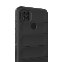 Techsuit Magic Shield - Θήκη Σιλικόνης Xiaomi Redmi 9C - Black (5949419117884)