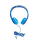 Kiddoboo Headphones Siel - Ενσύρματα Ακουστικά Κεφαλής για Παιδιά με Ασφαλή Μέγιστη Ένταση Ήχου & 1 x Θύρα Jack 3.5mm - Blue (KBHP03-BLU)