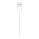 Official Apple Data Cable New - Καλώδιο Φόρτισης και Μεταφοράς Δεδομένων USB-A σε Lightning - 100cm - 12W - White (MUQW3ZM/A)