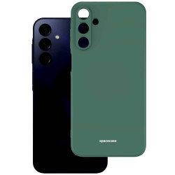 Θήκη Σιλικόνης - Samsung Galaxy A15 - Spacecase Silicone Case - Dark Green (5905719107512)