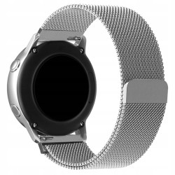 Spacecase Milanese - Universal Μεταλλικό Λουράκι για Smartwatches (22mm) από Ανοξείδωτο Ατσάλι - Silver (5903943240777)