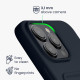 Θήκη Apple iPhone 15 Pro Max - KWmobile Σιλικόνης με Υποδοχή για Κάρτα - Dark Blue (62020.17)