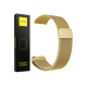 Spacecase Milanese - Universal Μεταλλικό Λουράκι για Smartwatches (22mm) από Ανοξείδωτο Ατσάλι - Gold (5903943240784)