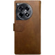 PU Θήκη Πορτοφόλι - OnePlus 12R - Rosso Element - Brown (8719246446375)