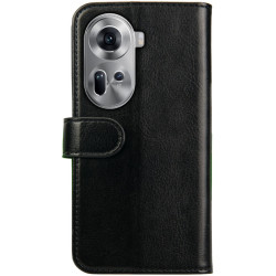 PU Θήκη Πορτοφόλι - Oppo Reno11 - Rosso Element - Black (8719246446160)