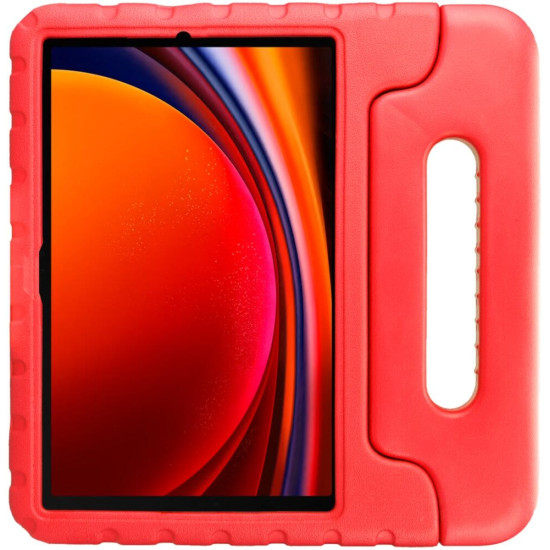 HappyCase Ανθεκτική Θήκη για Παιδιά - Samsung Galaxy Tab S10 Lite 10.9" / S10 FE 10.9" / S9 FE 10.9" / S9 11" - Red (8719246407925)