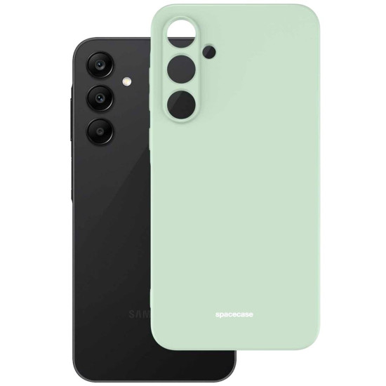 Θήκη Σιλικόνης - Samsung Galaxy A35 - Spacecase Silicone Case - Mint (5905719108519)