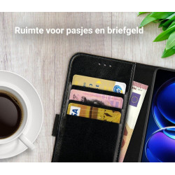 Rosso Element PU Θήκη Πορτοφόλι Xiaomi Redmi Note 11 Pro / Redmi Note 12 Pro 4G - Black (8719246449024)