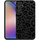 Θήκη Σιλικόνης - Samsung Galaxy A35 - HappyCase - Leopard Black Print (8719246449857)