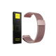 Spacecase Milanese - Universal Μεταλλικό Λουράκι για Smartwatches (20mm) από Ανοξείδωτο Ατσάλι - Pink (5903943240715)