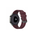 Spacecase Easy Band - Universal Λουράκι Σιλικόνης για Smartwatches (20mm) - Dark Red (5905123404580)