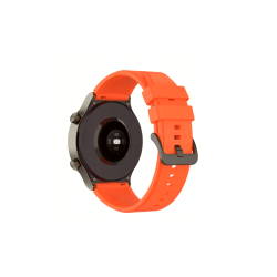 Spacecase Easy Band - Universal Λουράκι Σιλικόνης για Smartwatches (20mm) - Orange (5905123404658)