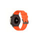 Spacecase Easy Band - Universal Λουράκι Σιλικόνης για Smartwatches (20mm) - Orange (5905123404658)