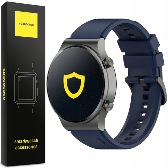 Spacecase Easy Band - Universal Λουράκι Σιλικόνης για Smartwatches (22mm) - Navy Blue (5905123404757)