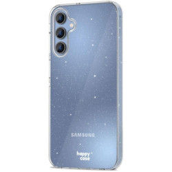 Διάφανη Θήκη Σιλικόνης - Samsung Galaxy A35 - HappyCase - Glitter Print (8719246449802)