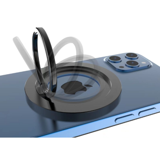 Tech-Protect MMR100 Magnetic MagSafe Phone Ring - Μαγνητικό MagSafe Δαχτυλίδι / Βάση Στήριξης για Smartphone / Κινητά - Grey (9490713934609)
