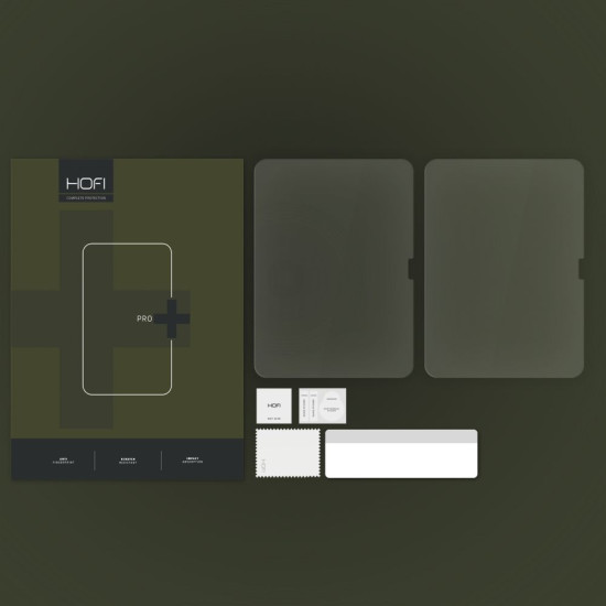 Μεμβράνη Προστασίας Οθόνης - Apple iPad Pro 11" 2024 - Hofi Paper Pro+ Screen Protector - 2 Τεμάχια - Matte Clear (5906302308453)