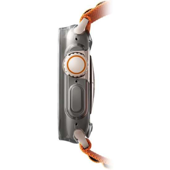 Uniq Garde Slim Hybrid Θήκη Apple Watch Ultra 3 / Ultra 2 / Ultra 1 49mm - Smoked Grey (UNIQ-49MM-GARSMK)
