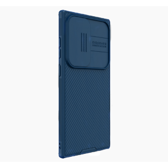 Σκληρή Θήκη με Κάλυμμα για την Κάμερα - Samsung Galaxy S24 Ultra - Nillkin CamShield Pro - Blue (6902048274280)