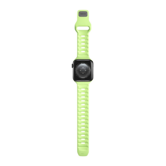 Nomad Sport Band Glow in the Dark - Αδιάβροχο Φωσφορίζον Λουράκι Σιλικόνης - Apple Watch SE/11/10/9/8/7/6/5/4 (42/41/40mm) - Glow 2.0 (NM01579485)