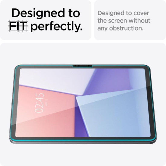 Spigen Tempered Glass GLAS.tR EZ Fit - Αντιχαρακτικό Γυαλί Προστασίας Οθόνης - Apple iPad Air 7 2025 11" / Air 6 2024 11" - Clear (AGL07798)