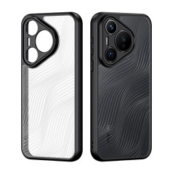 Premium Ημιδιάφανη Σκληρή Θήκη - Huawei Pura 70 - DuxDucis Aimo Series - Black (6934913010464)