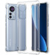Techsuit Shockproof Clear Silicone - Διάφανη Θήκη Σιλικόνης - Xiaomi 12T / 12T Pro - Clear (5949419083424)