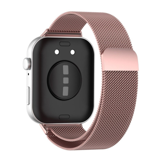 Μεταλλικό Λουράκι - Huawei Watch Fit 4 / 4 Pro / 3 - Tech-Protect Milaneseband - Rose Gold (5906302310487)