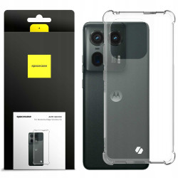 Διάφανη Θήκη Σιλικόνης - Motorola Edge 50 Ultra - Spacecase Anti-Shock - 1mm - Clear (5905719110079)